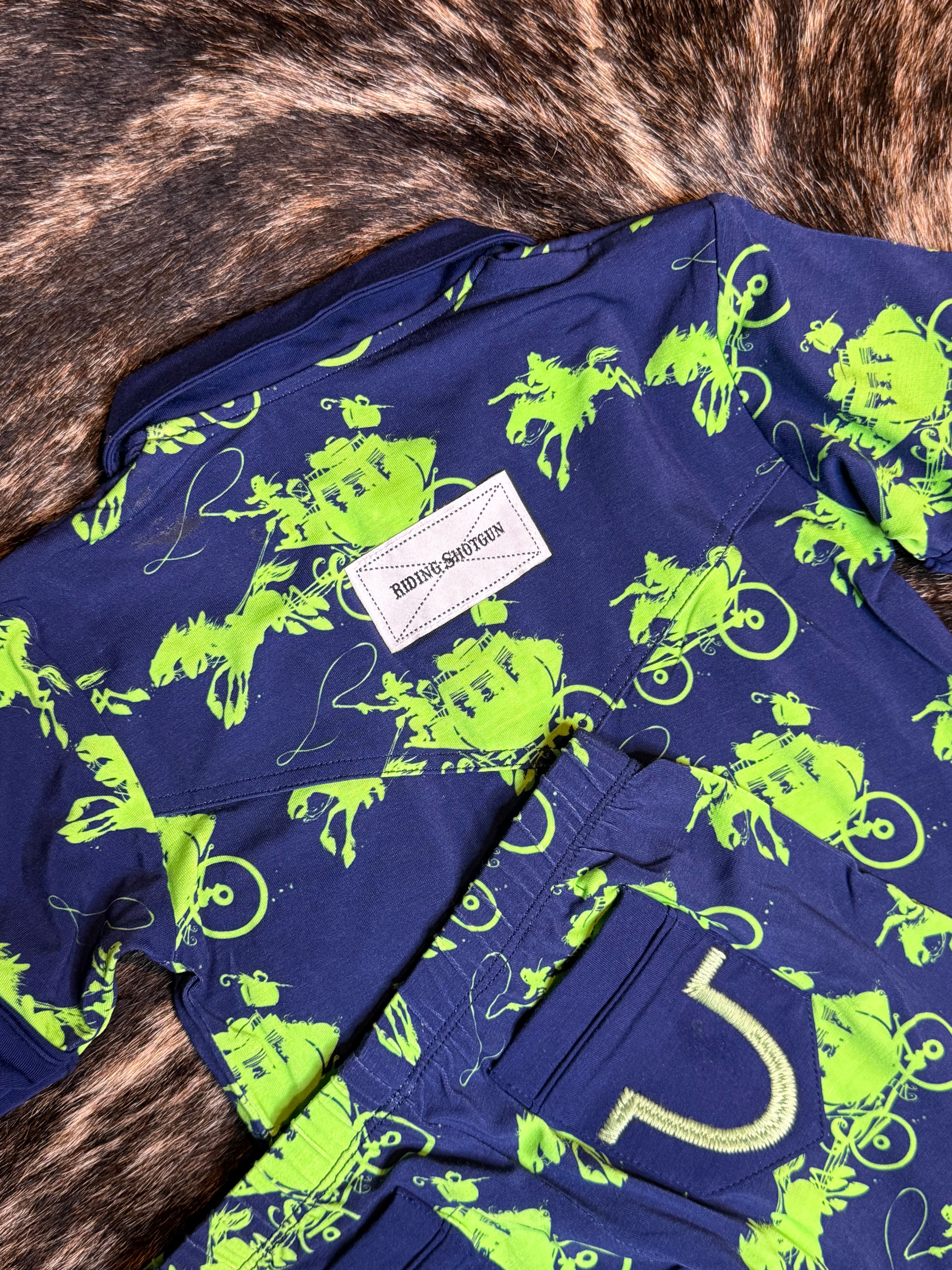 The Riding Shotgun Pajama Set