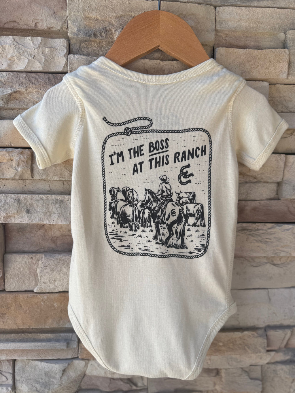 Lead Your Herd Boys Onesie