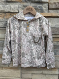 The Cade- Camouflage Henley Pullover