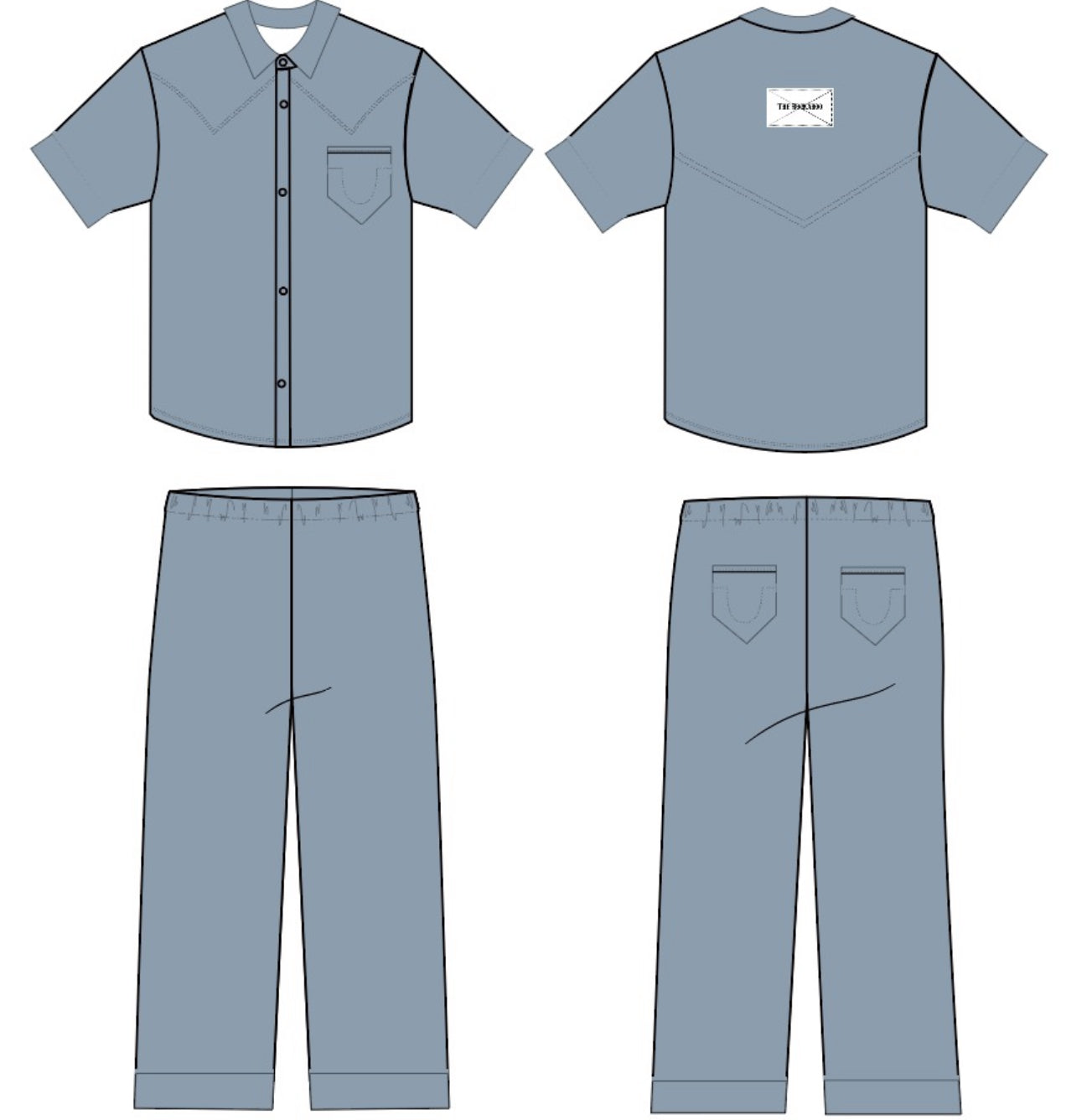 The Buckaroo Pajama Set-COMING SOON