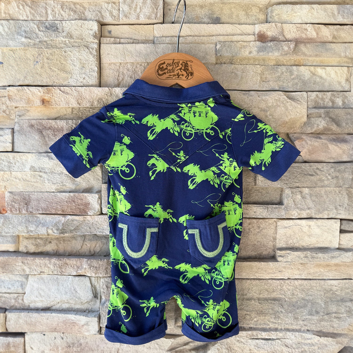 Riding Shotgun Romper-PRE ORDER